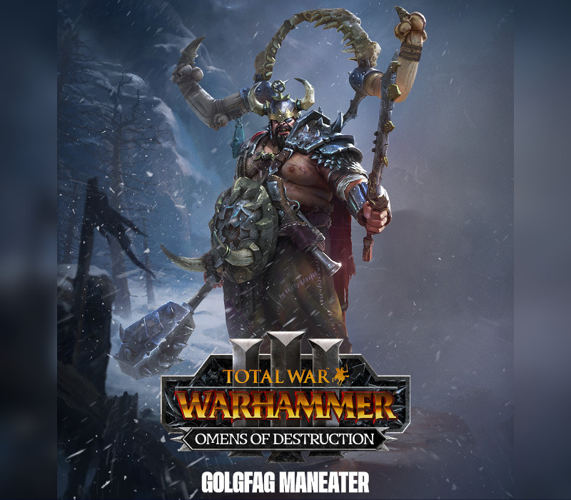 Total War: WARHAMMER III - Golgfag – Omens of Destruction DLC RoW PC Steam Ключ