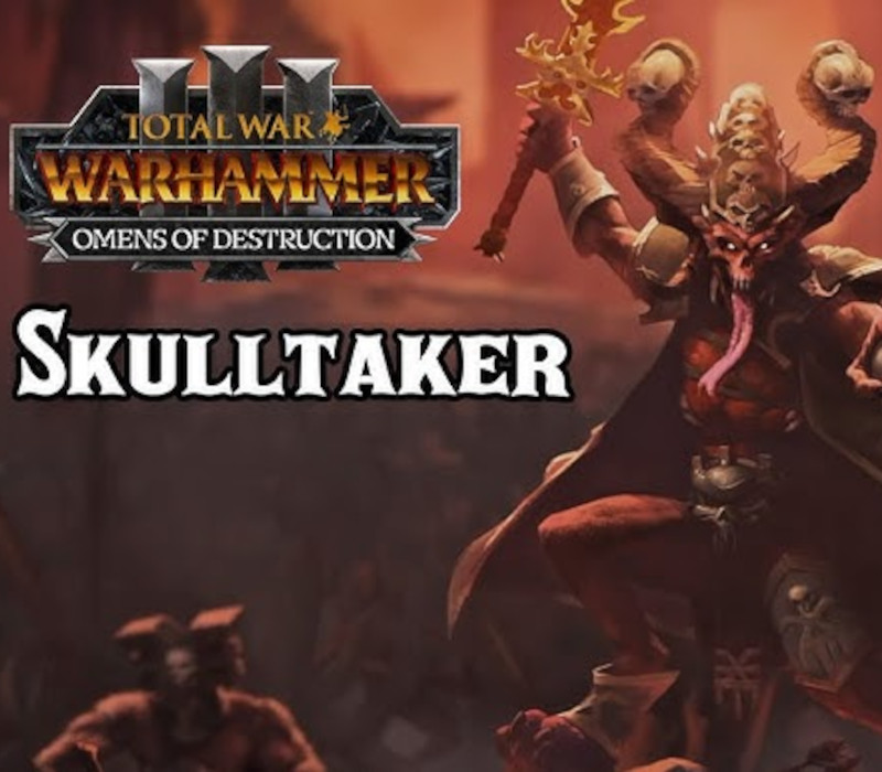 Total War: WARHAMMER III - Skulltaker – Omens of Destruction DLC PC Steam Ключ