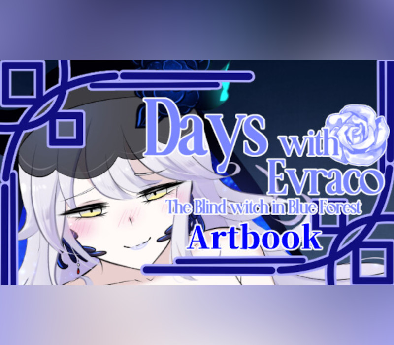 Days with Evraco: The Blind witch in Blue Forest - Artbook DLC PC Steam Ключ