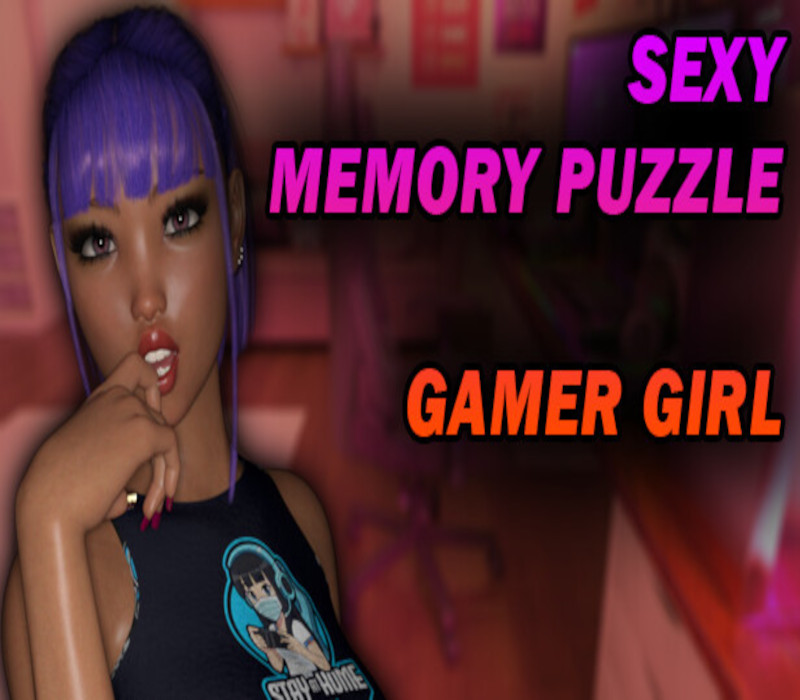 Sexy Memory Puzzle - Gamer Girl PC Steam Ключ