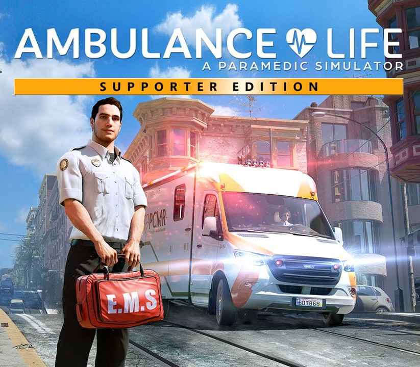 Ambulance Life: A Paramedic Simulator Supporter издание EU PC Steam Ключ