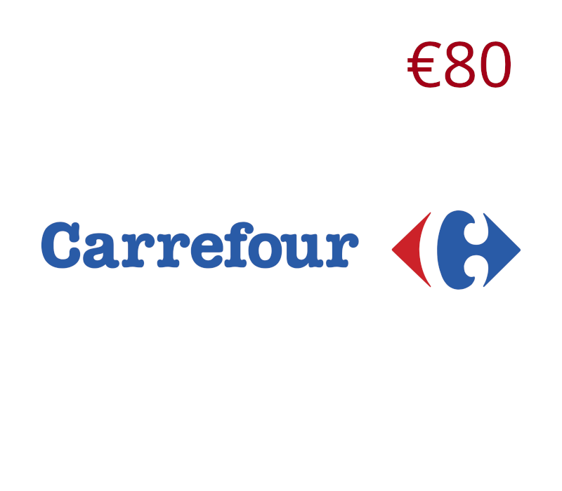 Carrefour €80 Подарочная карта ES