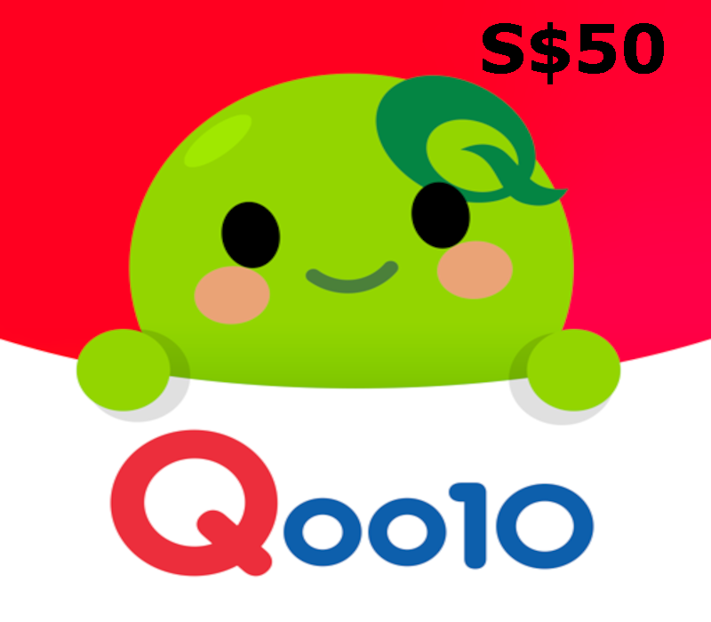 Qoo10 S$50 Подарочная карта SG