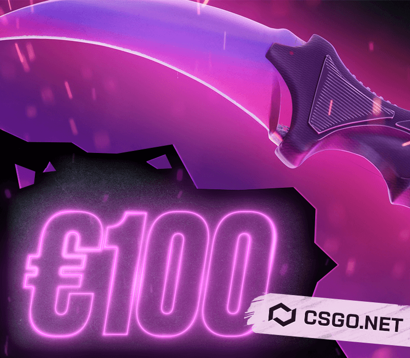 CSGO.NET €100 Подарочная карта