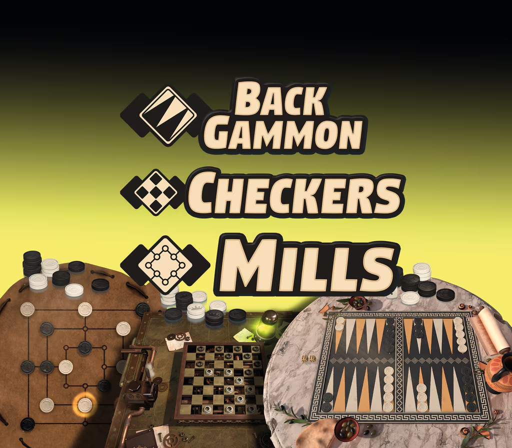Backgammon + Checkers + Mills PC Steam Ключ