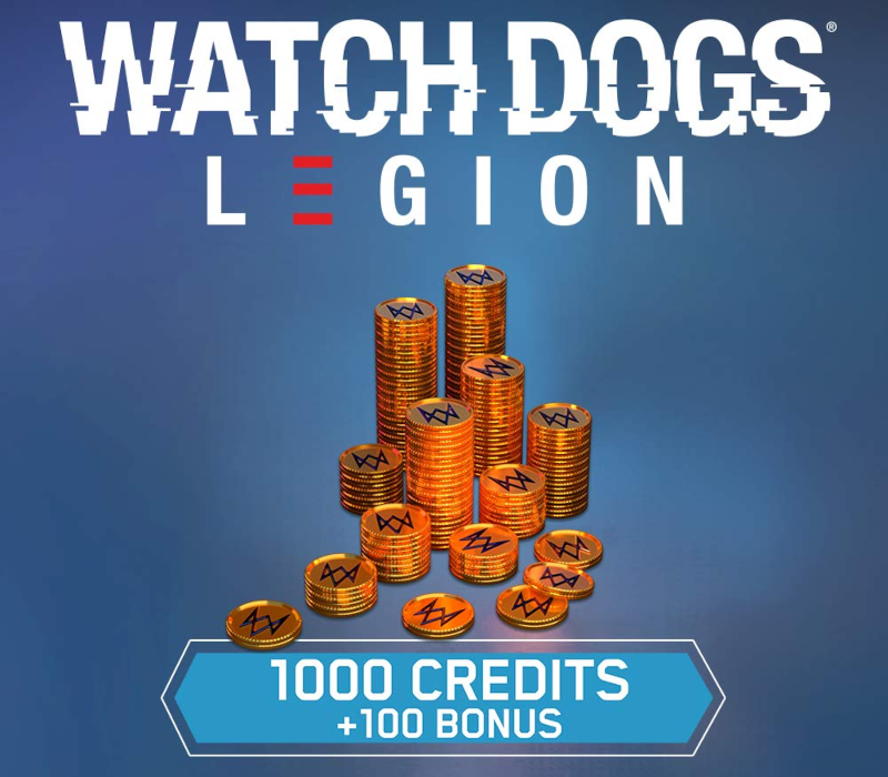 Watch Dogs - Legion 1,100 WD Credits Pack DLC US XBOX One / Xbox Series X|S CD Key