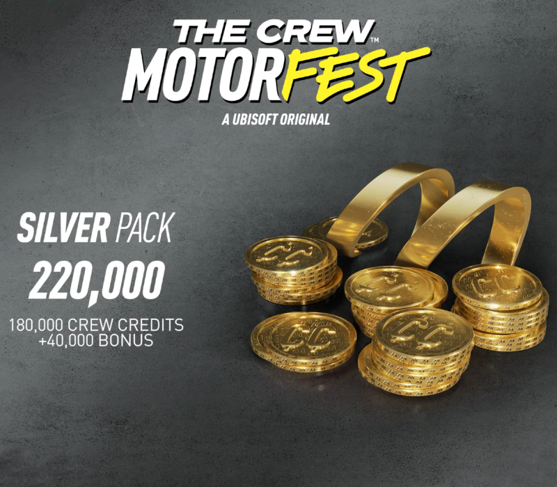The Crew Motorfest VC Silver Pack - 220,000 Crew Credits DLC US XBOX One / Xbox Series X|S Ключ