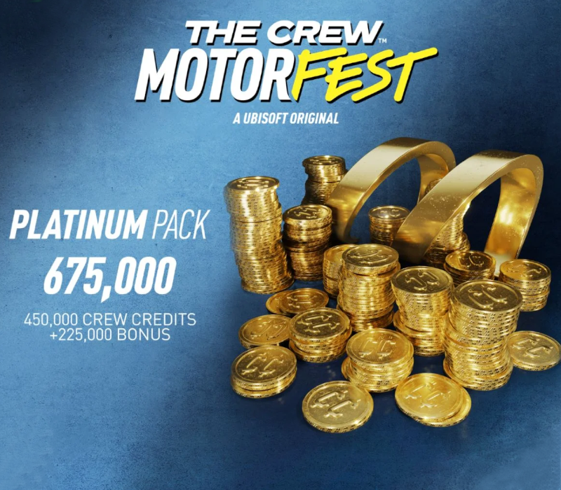 The Crew Motorfest VC Platinum Pack - 675,000 Crew Credits DLC US XBOX One / Xbox Series X|S CD Key