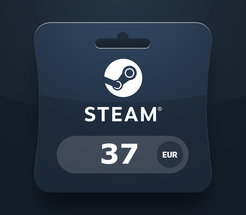 Steam Карта пополнения €37 EU Код активации
