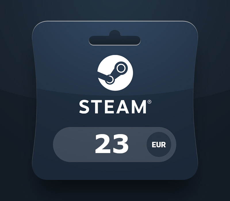 Steam Карта пополнения €23 EU Код активации