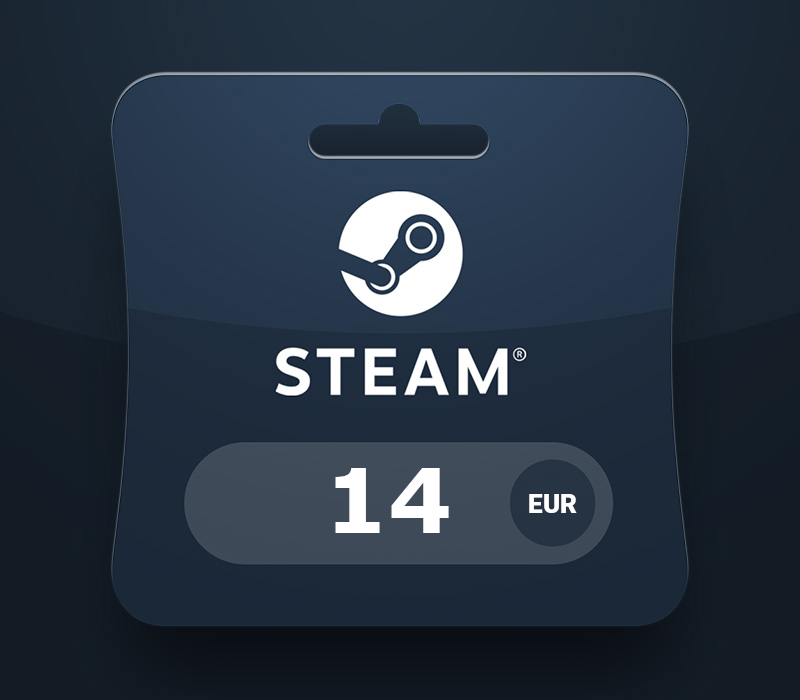 Steam Wallet EUR 14 Подарочная карта EU