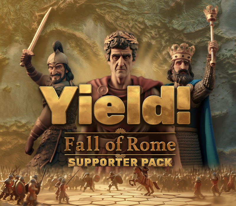Yield! Fall of Rome - Supporter Pack DLC PC Steam Ключ