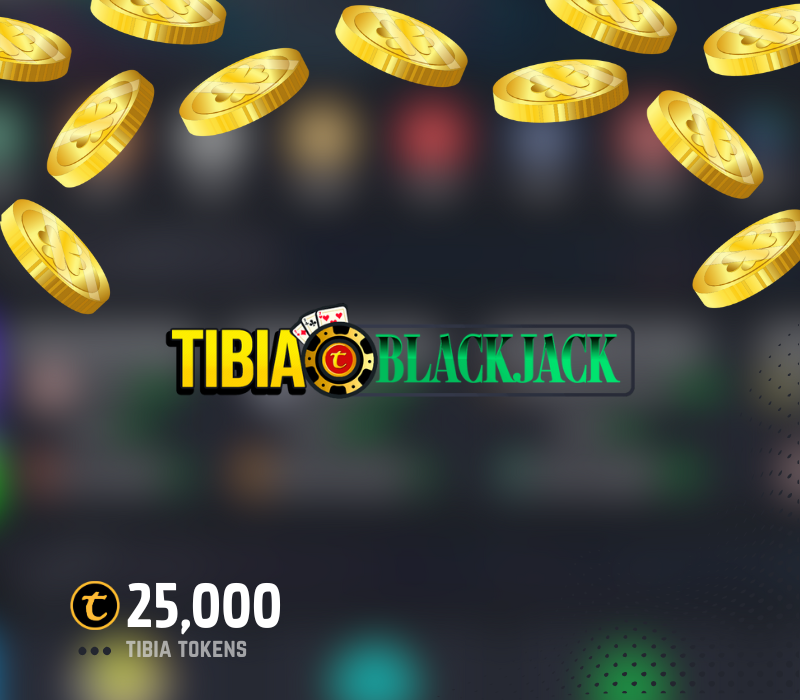 Tibia Blackjack 25000 Tibia Tokens