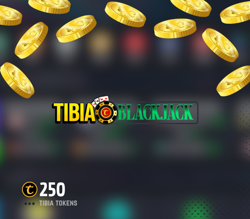 Tibia Blackjack 250 Tibia Tokens