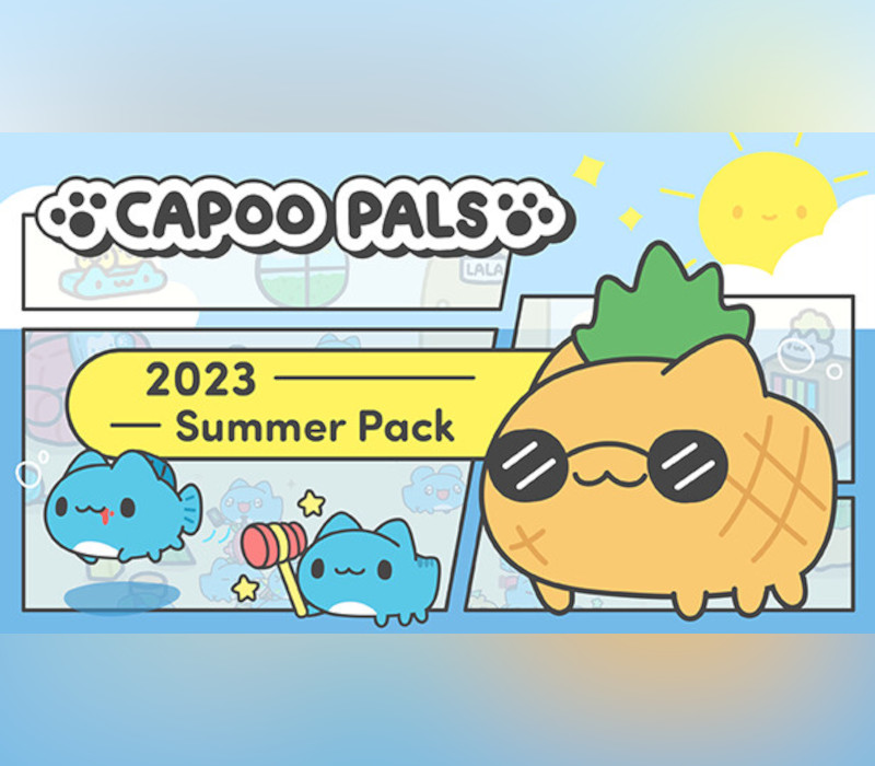 Capoo Pals - 2023 Summer Pack DLC PC Steam Ключ