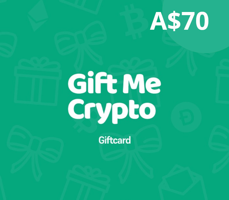 Gift Me Crypto A$70 Подарочная карта