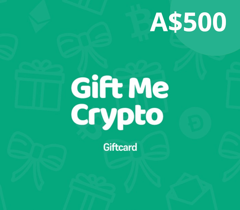 Gift Me Crypto A$500 Подарочная карта