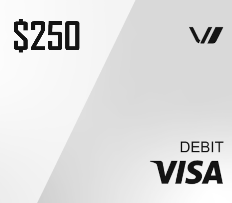 Virtual Visa USD 250 Подарочная карта US