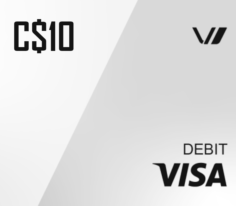 Virtual Visa CAD 10 Подарочная карта CA