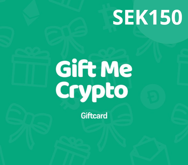 Gift Me Crypto 150 SEK Подарочная карта