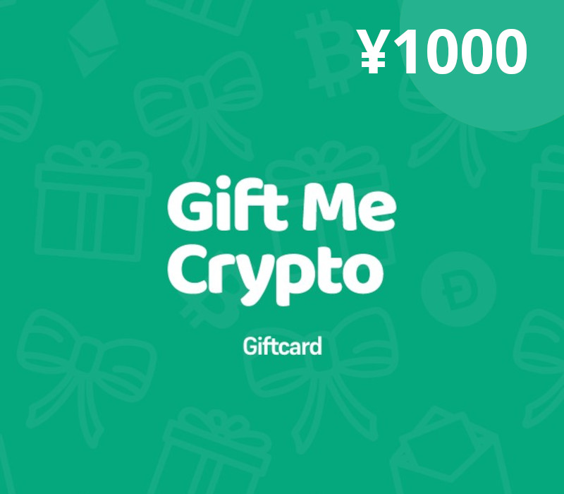 Gift Me Crypto CNY 1000 Подарочная карта