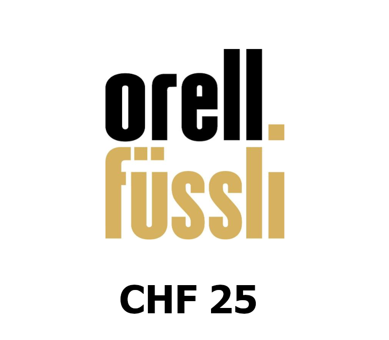 Orell Füssli 25 CHF Подарочная карта CH