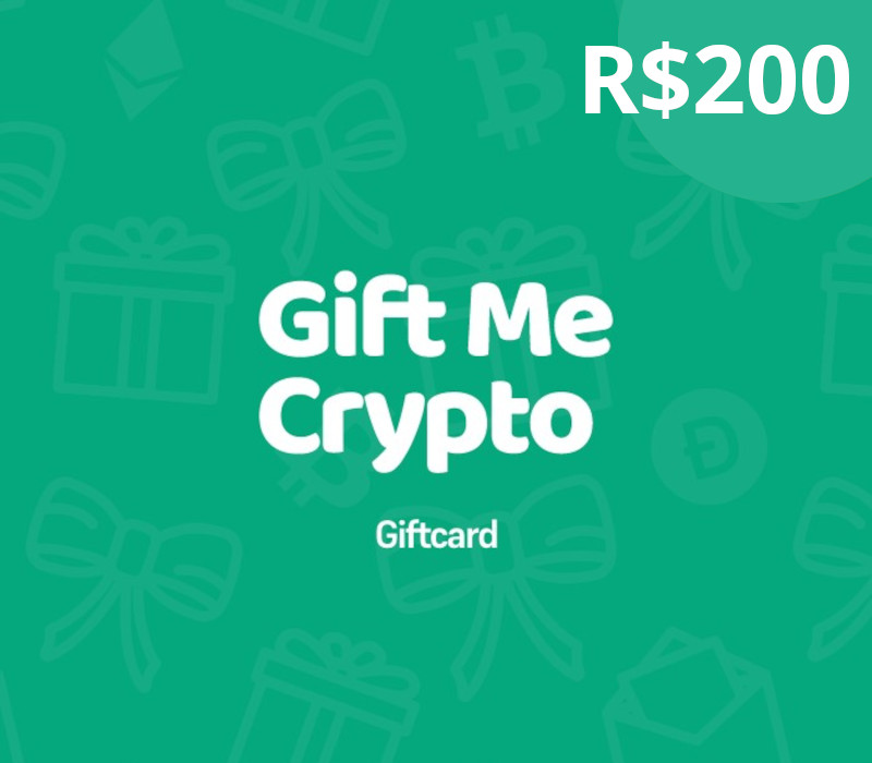 Gift Me Crypto R$200 Подарочная карта