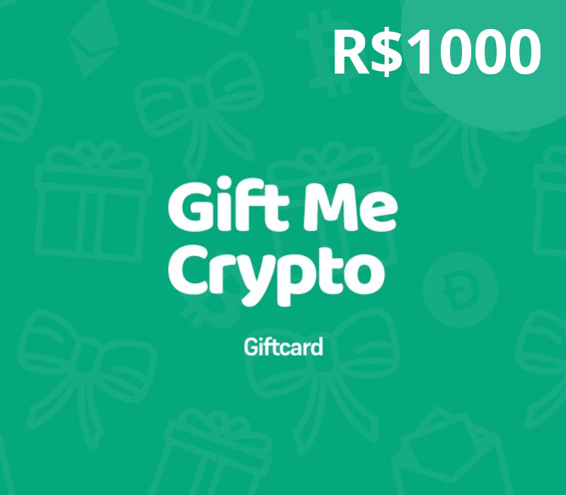 Gift Me Crypto R$1000 Подарочная карта