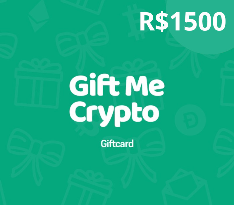 Gift Me Crypto R$1500 Подарочная карта