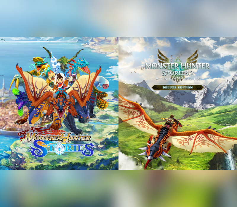 Monster Hunter Stories Deluxe Коллекция EU PC Steam Ключ