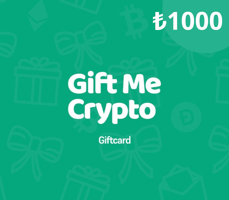 Gift Me Crypto ₺1000 Подарочная карта Global