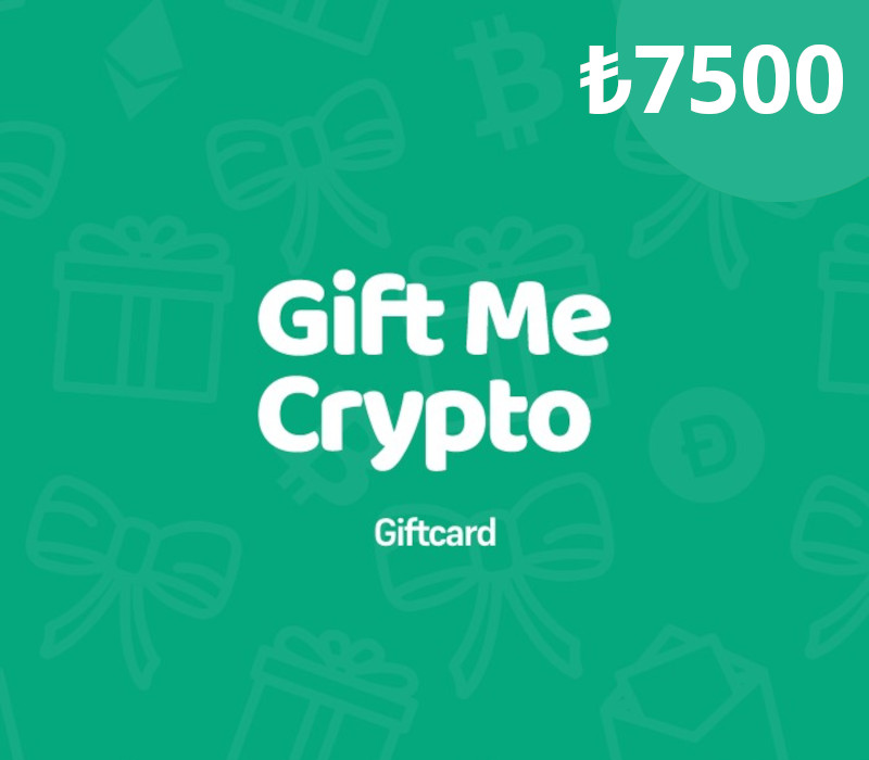 Gift Me Crypto ₺7500 Подарочная карта