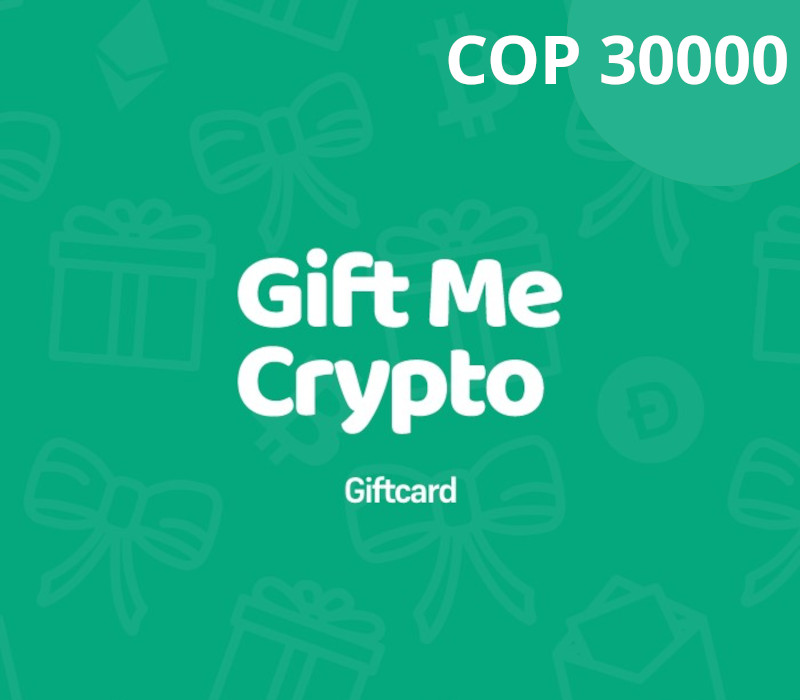 Gift Me Crypto COP 30000 Подарочная карта