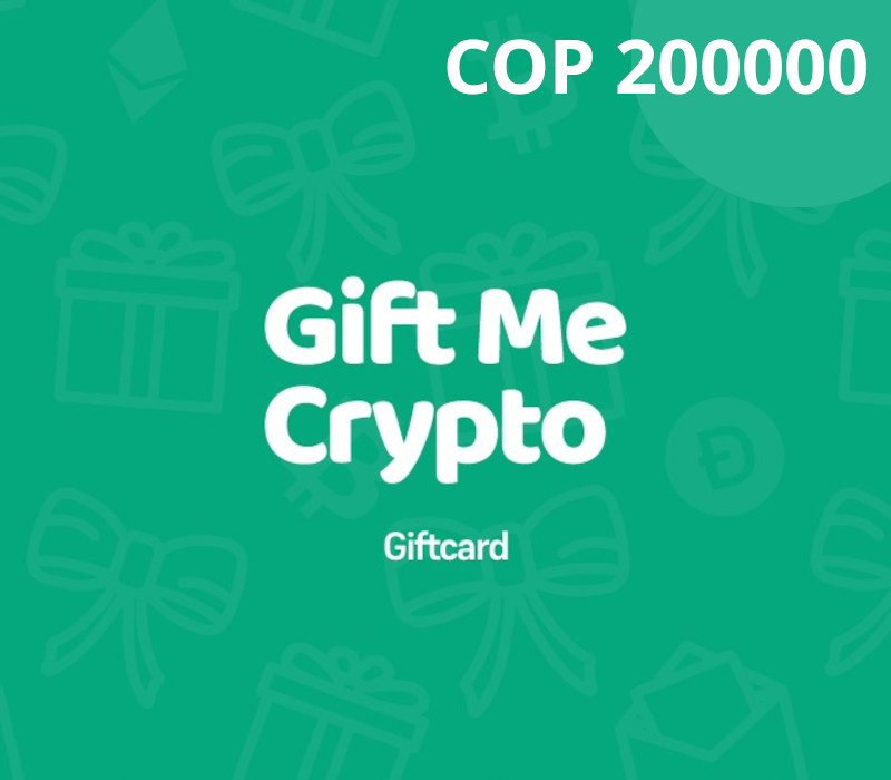 Gift Me Crypto COP 200000 Подарочная карта