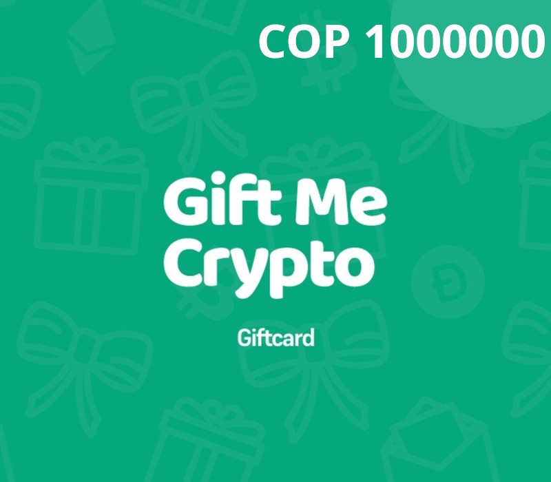 Gift Me Crypto COP 1000000 Подарочная карта