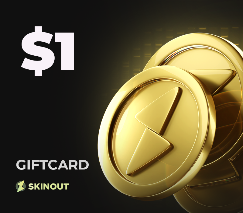 SkinOut.gg $1 Gift Card