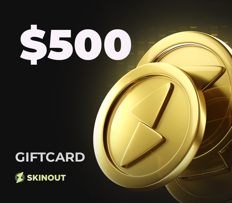 SkinOut.gg $500 Gift Card