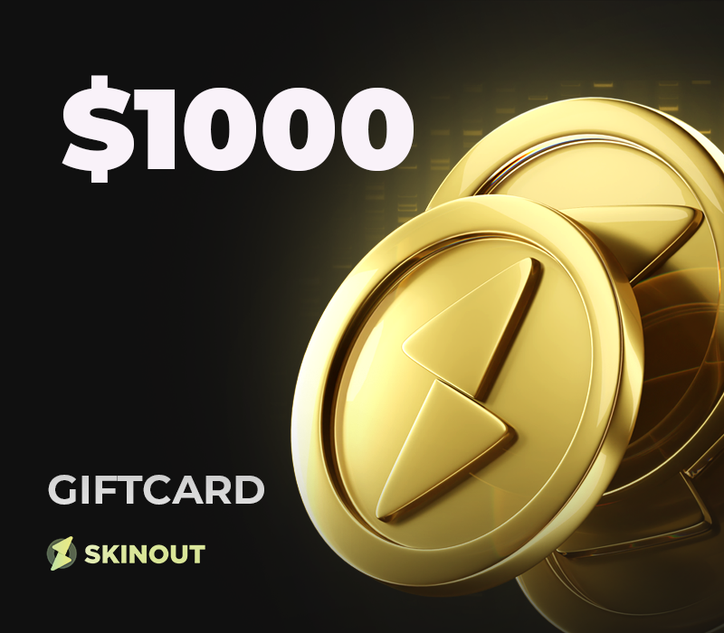 SkinOut.gg $1000 Gift Card