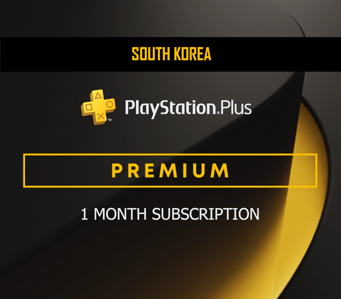 PlayStation Plus Premium 1 мес. подписка KR