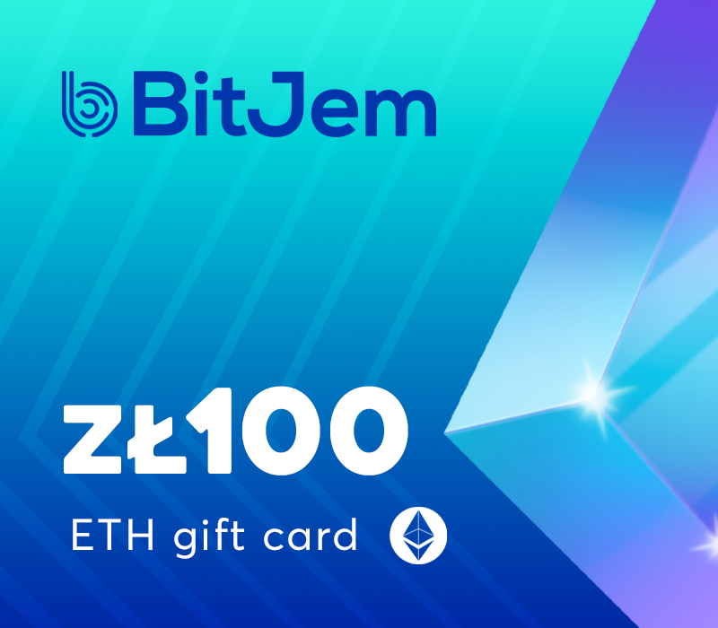 BitJem Crypto Подарочная карта (ETH) zł100