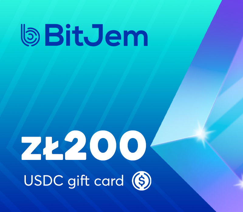 BitJem Crypto Подарочная карта (USDC) zł300