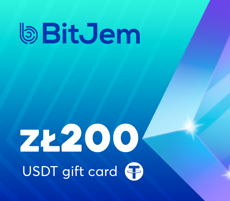 BitJem Crypto Подарочная карта (USDT) zł200