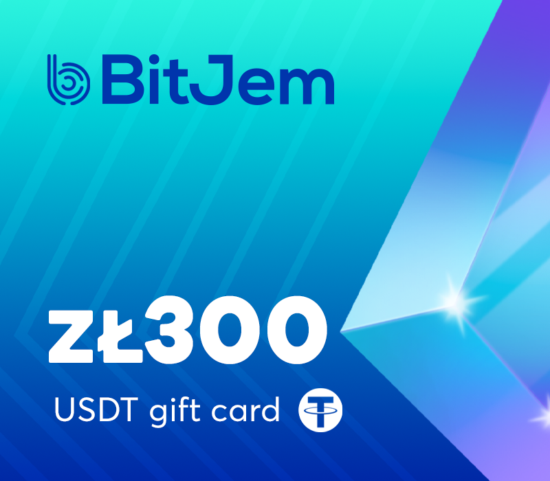 BitJem Crypto Подарочная карта (USDT) zł300