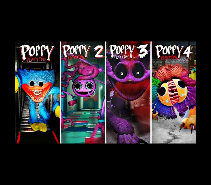 Poppy Playtime: Chapters 1-4 Pack XBOX One / Xbox Series X|S Account