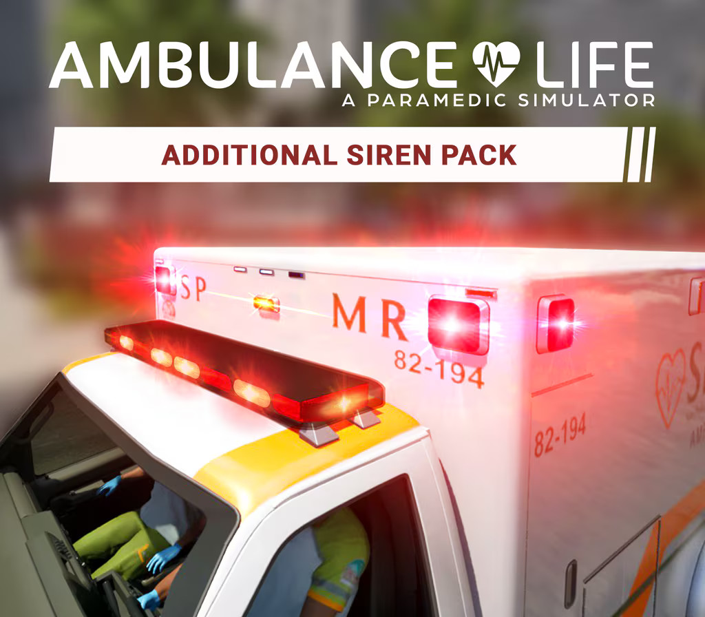 Ambulance Life: A Paramedic Simulator - Additional Siren Pack DLC PC Steam Ключ