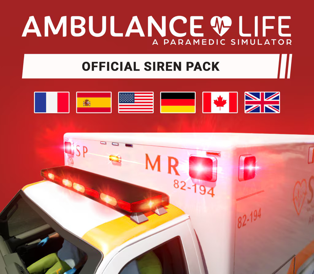 Ambulance Life: A Paramedic Simulator - Official Siren Pack DLC PC Steam Ключ