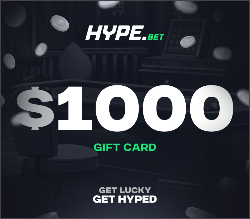 Hype.Bet $1000 Подарочная карта