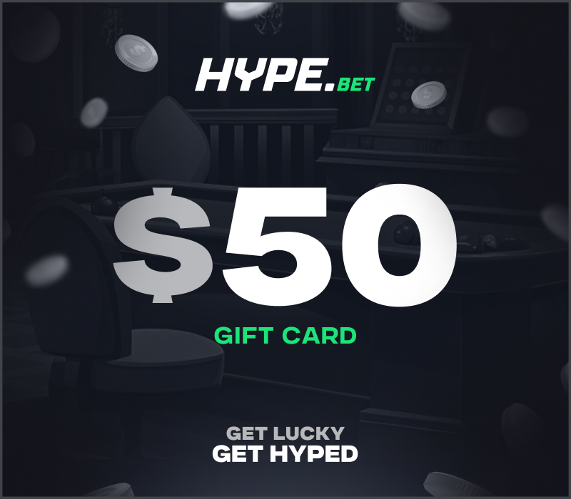 Hype.Bet $50 Подарочная карта