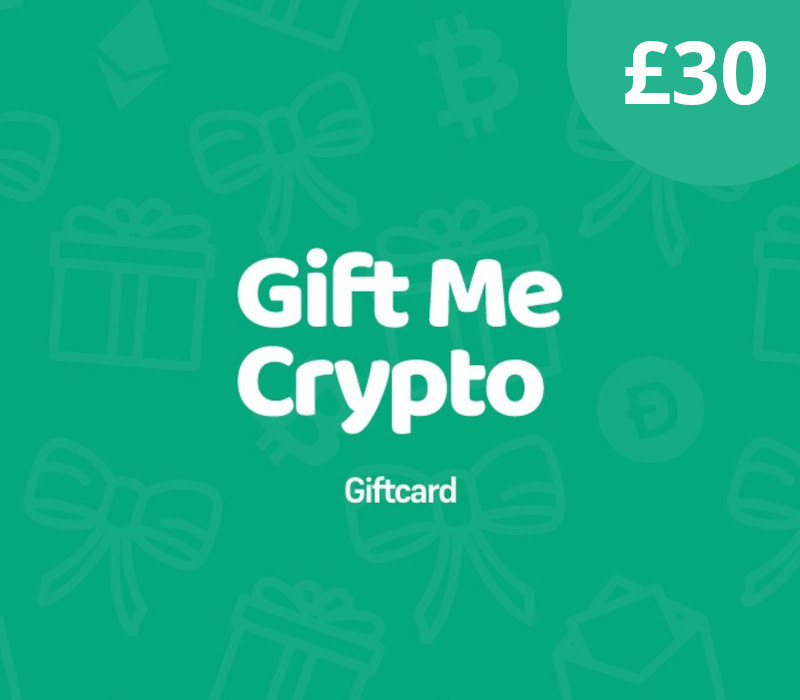 Gift Me Crypto £30 Подарочная карта
