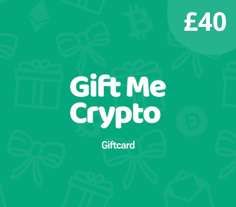 Gift Me Crypto £40 Подарочная карта